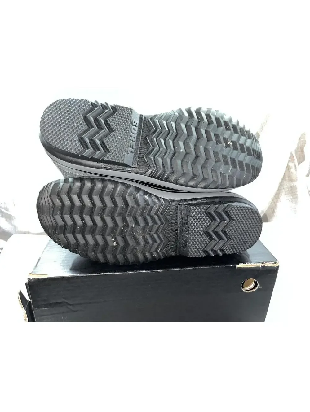 Sorel 1964 PAC Nylon WP Grey / Black Mens 13 NIB
